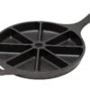 Lodge Lodge Wedge Pan ø 23 Cm 8 Punten Gietijzer Zwart -Bbq Promotiewinkel 1339 64139 1