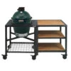 Big Green Egg Modular Outdoor Workspace Compleet Systeem Wood-Wood-Wood Incl. Medium Barbecue 2 Big Green Egg Modular Outdoor Workspace Compleet Systeem Wood-Wood-Wood Incl. Medium Barbecue -Bbq Promotiewinkel 2019 egg frame m expansion frame wood wood wood