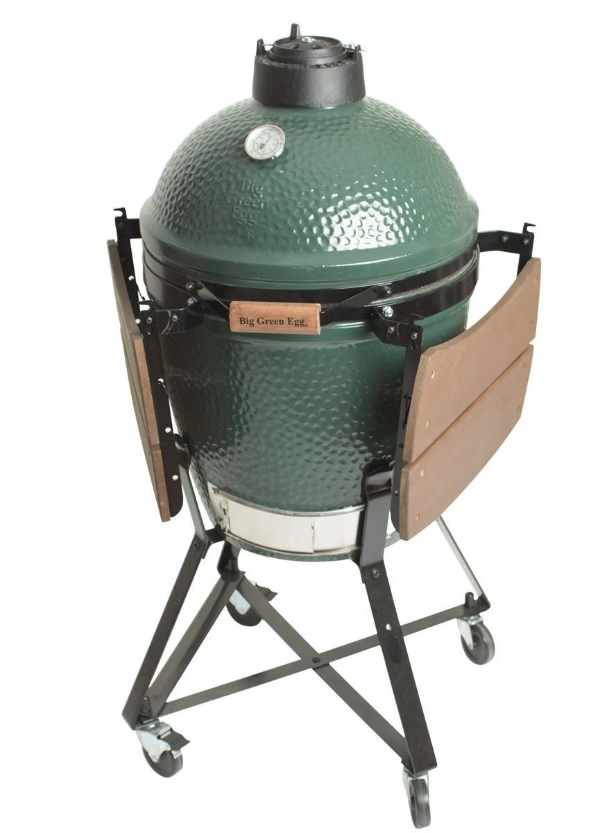 Big Green Egg Medium Barbecue ø 38 Cm Keramiek Groen Met Onderstel 3 Big Green Egg Medium Barbecue ø 38 Cm Keramiek Groen Met Onderstel