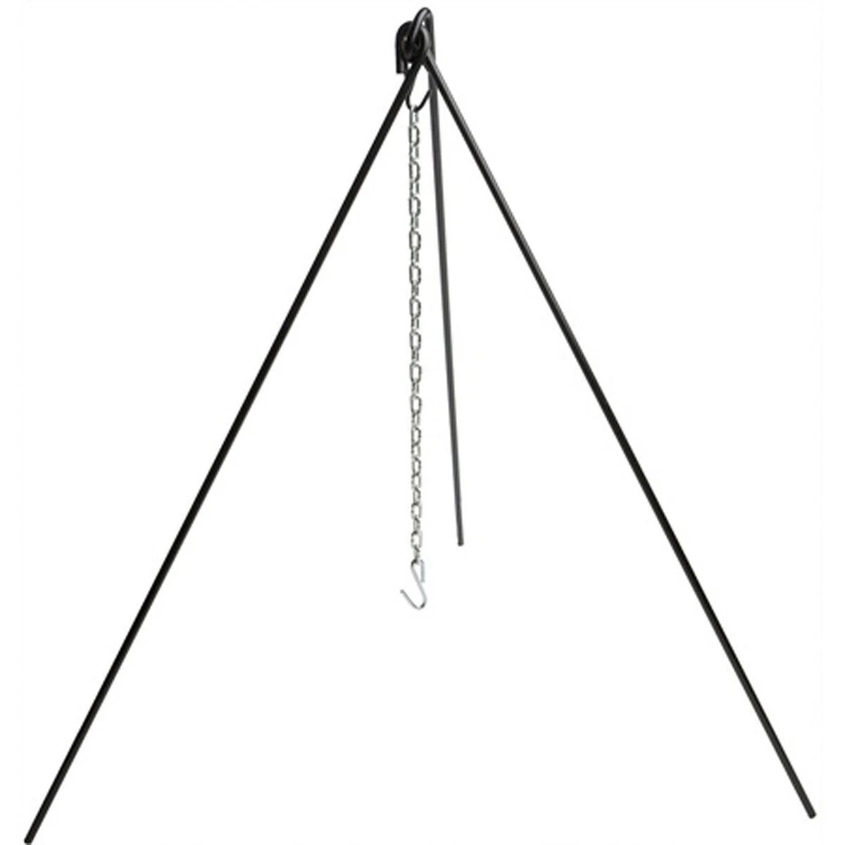 Lodge Logic Driepoot Met Ketting 110 Cm Staal 3 Lodge Logic Driepoot Met Ketting 110 Cm Staal