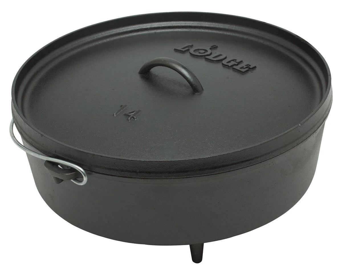 Lodge Logic Camp Dutch Oven ø 35,5 Cm Gietijzer Zwart 3 Lodge Logic Camp Dutch Oven ø 35,5 Cm Gietijzer Zwart