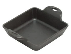 Lodge Logic Vierkante Schaal 12,7 Cm Gietijzer Zwart