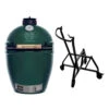 Big Green Egg Medium Barbecue ø 38 Cm Keramiek Groen Met IntEGGrated Nest En Handler -Bbq Promotiewinkel bge hoofd 2 large integgrated nest handler 1 1