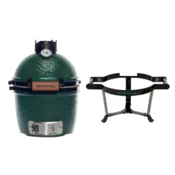 Big Green Egg Mini Barbecue ø 25 Cm Keramiek Groen Met Carrier -Bbq Promotiewinkel bge hoofd 2 mini carrier
