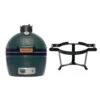 Big Green Egg MiniMax Barbecue ø 33 Cm Keramiek Groen Met Portable Nest En Acaciahouten Zijtafels 2 Big Green Egg MiniMax Barbecue ø 33 Cm Keramiek Groen Met Portable Nest En Acaciahouten Zijtafels -Bbq Promotiewinkel bge hoofd 2 minimax carrier 1 1