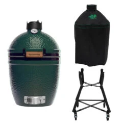 Big Green Egg Small Barbecue ø 33 Cm Keramiek Groen Met Onderstel En Hoes -Bbq Promotiewinkel bge hoofd 2 small nest cover