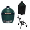 Big Green Egg Extra Large Barbecue ø 67,5 Cm Keramiek Groen Met IntEGGrated Nest, Handler En Hoes -Bbq Promotiewinkel bge hoofd 2 xlarge integgrated nest handler cover