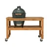 Big Green Egg Acacia Table Incl. Nest, Wielen En Extra Large Barbecue -Bbq Promotiewinkel big green egg acacia table incl. nest wielen en extra large barbecue 1