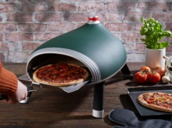 Delivita Diavolo Gas Pizza-oven Compleet Green -Bbq Promotiewinkel kw delivita gn ss01 ss24