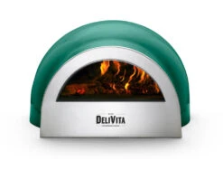 Delivita Houtgestookte Oven 65 X 59 X 39 Cm Emerald Fire -Bbq Promotiewinkel oven emerald front 1000x763 1
