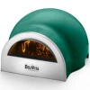 Delivita Houtgestookte Oven 65 X 59 X 39 Cm Emerald Fire -Bbq Promotiewinkel oven emerals angled 1