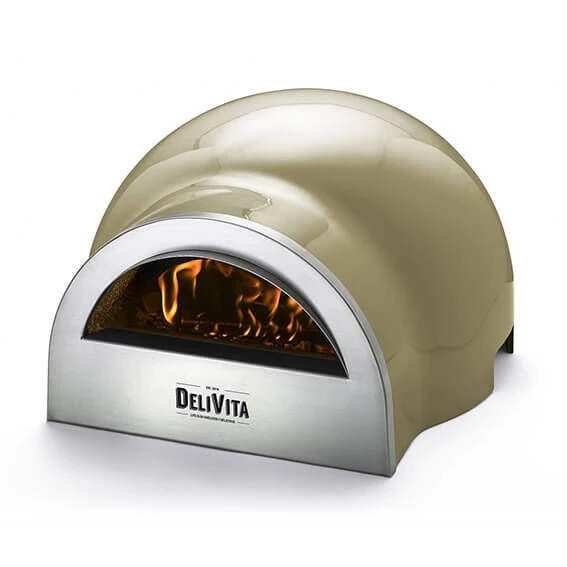 Delivita Houtgestookte Oven 59 X 59 X 39 Cm Olive Green 3 Delivita Houtgestookte Oven 59 X 59 X 39 Cm Olive Green