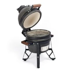 The Bastard Model 2021 Small Urban Kamado Keramiek Mat Zwart -Bbq Promotiewinkel the bastard urban keramische barbecue small 2021 2