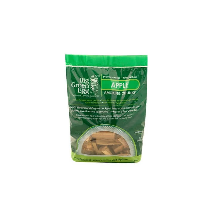 Big Green Egg Wood Chunks 9 Liter Apple 3 Big Green Egg Wood Chunks 9 Liter Apple